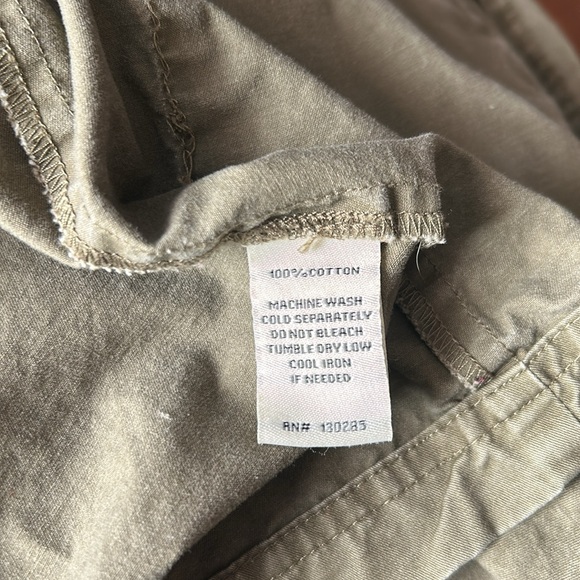 Per Se Army Fatigue Jacket with Trench Detail L - Picture 9 of 9